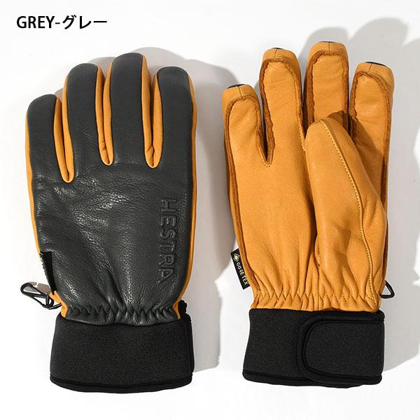 HESTRA ヘストラ レザー ゴアテックスグローブ ユニセックス 8 M HESTRA（ヘストラ） レザーグローブ Omni GTX Full Leather メンズ