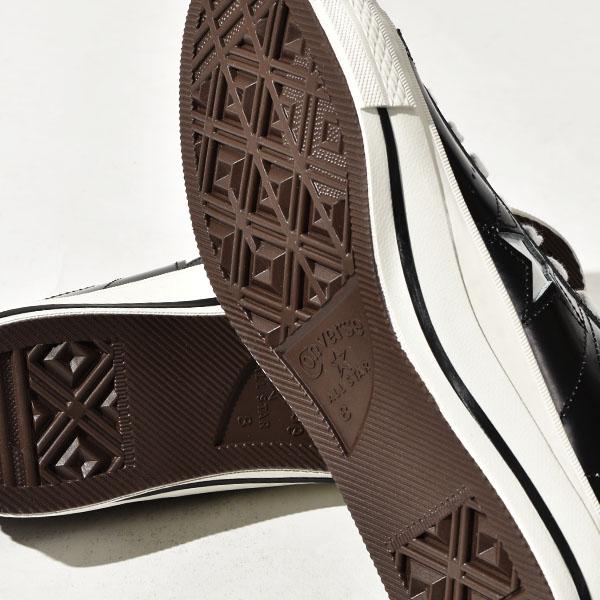 ワンスター J コンバース CONVERSE ONE STAR J レザー スニーカー メンズ MADE IN JAPAN 日本製 白 黒 赤 ホワイト ブラック レッド CONVERSE ワンスター ONE STAR IN ホワイト ブラック レッド