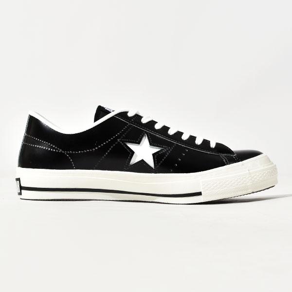 ワンスター J コンバース CONVERSE ONE STAR J レザー スニーカー メンズ MADE IN JAPAN 日本製 白 黒 赤 ホワイト ブラック レッド CONVERSE ワンスター ONE STAR IN ホワイト ブラック レッド
