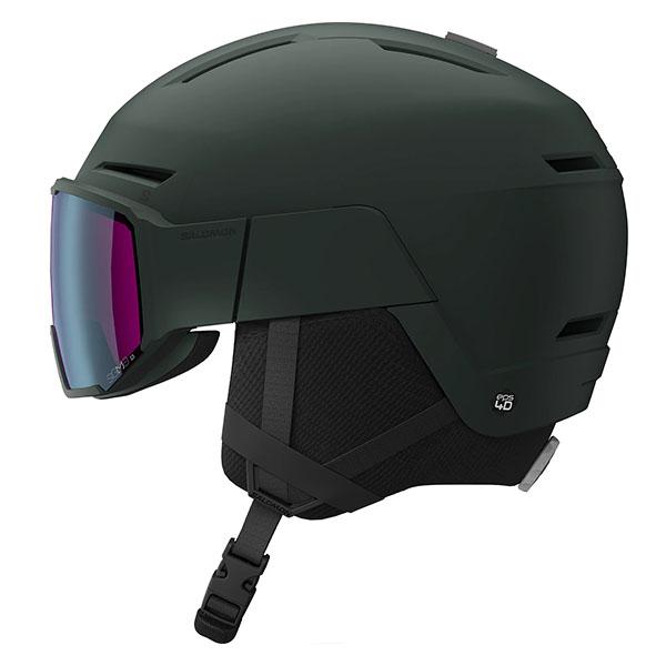 【新品・未使用品】SALOMON OSMO ヘルメット Lサイズ 黒 SALOMON（サロモン） ヘルメット OSMO SIGMA オスモ シグマ メンズ