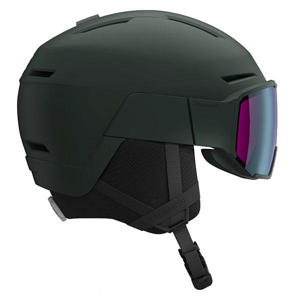 新品在庫処分SALOMON OSMOBLACKブラックバイザーヘルメット26%引 SALOMON（サロモン） ヘルメット OSMO SIGMA オスモ シグマ メンズ