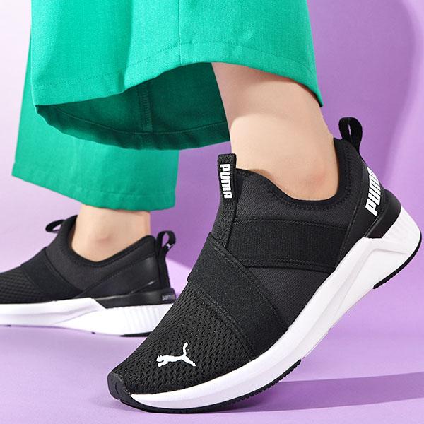 PUMA（プーマ） レディース スリッポン スニーカー 履き心地抜群