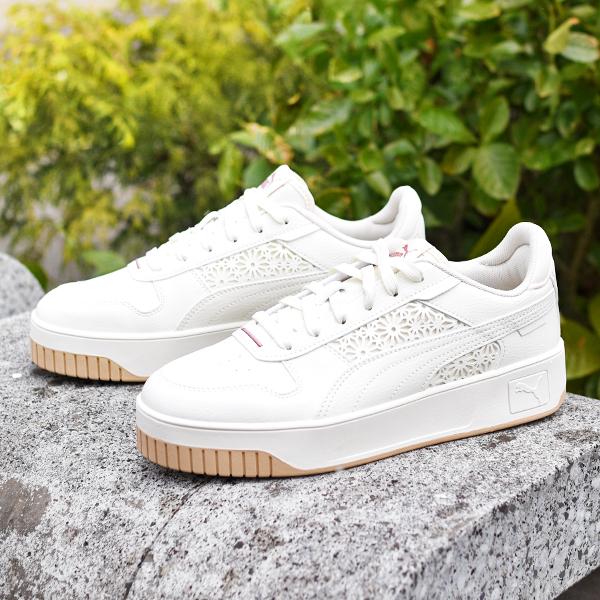 レディーススニーカー3足セット NIKE PUMA New Balance PUMA（プーマ） レーザーカット デザイン 厚底 レディース スニーカー