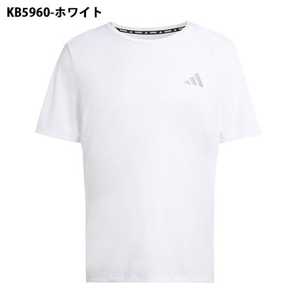 ゆうパケット対応可能！アディダス メンズ レディース 半袖 Tシャツ adidas Run Ess Tee M ランニング ジョギング トレーニング ウェア 2026春夏新作 P6147 | adidas | 01