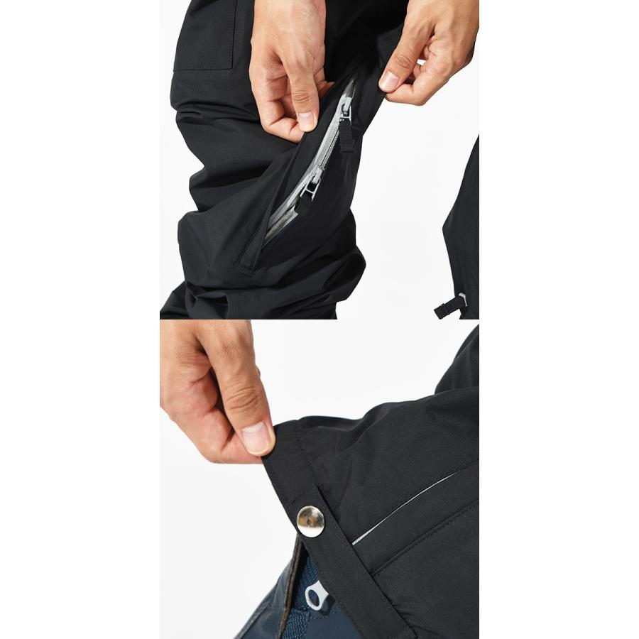 スノーボードウェア KM4K カモシカ PARADICE BIB PANTS 8 メンズ