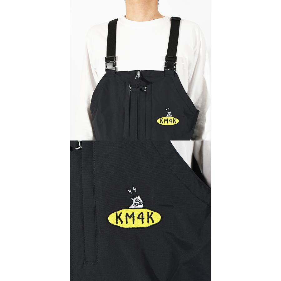 スノーボードウェア KM4K カモシカ PARADICE BIB PANTS 8 メンズ