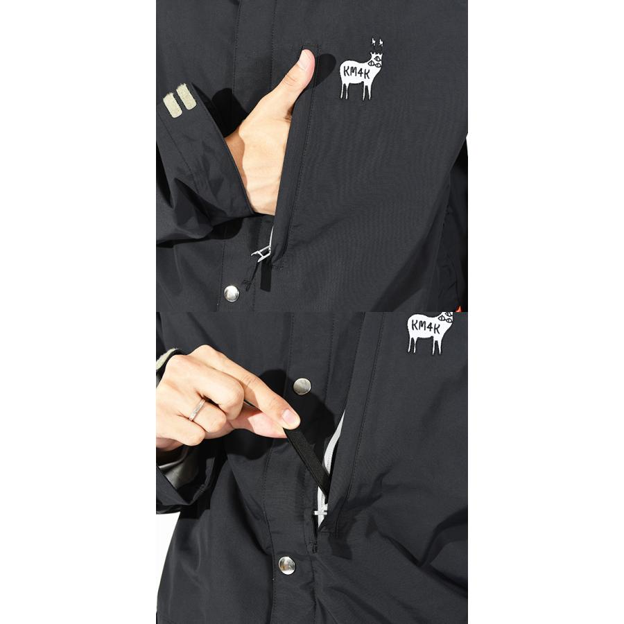 スノーボードウェア KM4K カモシカ PARADICE JACKET 10 メンズ スノーボードウェア KM4K カモシカ PARADICE JACKET 10 メンズ