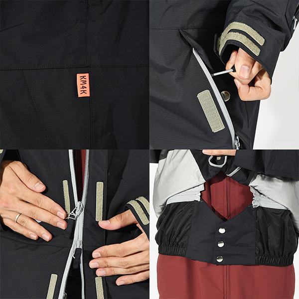 スノーボードウェア KM4K カモシカ PARADICE JACKET 10 メンズ スノーボードウェア KM4K カモシカ PARADICE JACKET 10 メンズ
