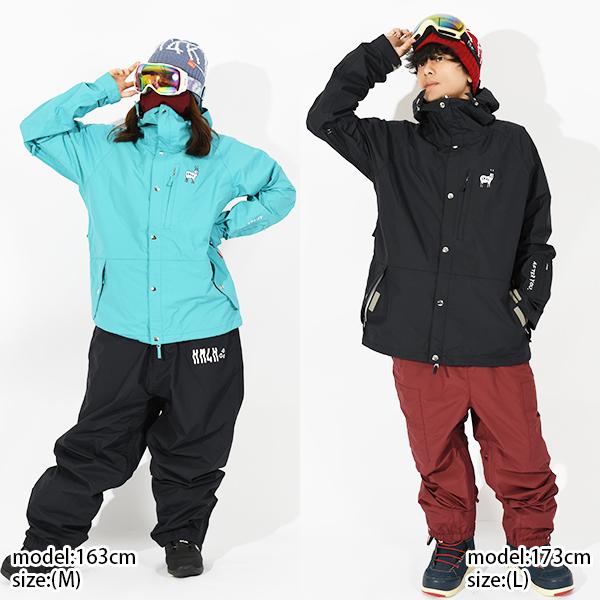 スノーボードウェア KM4K カモシカ PARADICE JACKET 10 メンズ