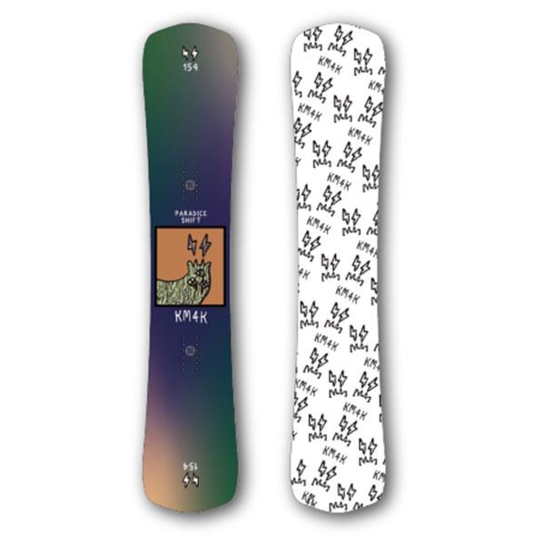 カモシカ　パラダイススティック 152cm パウダーボード　km4k 24-25 KM4K/カモシカ PARADICE STICK5 パラダイススティック メンズ