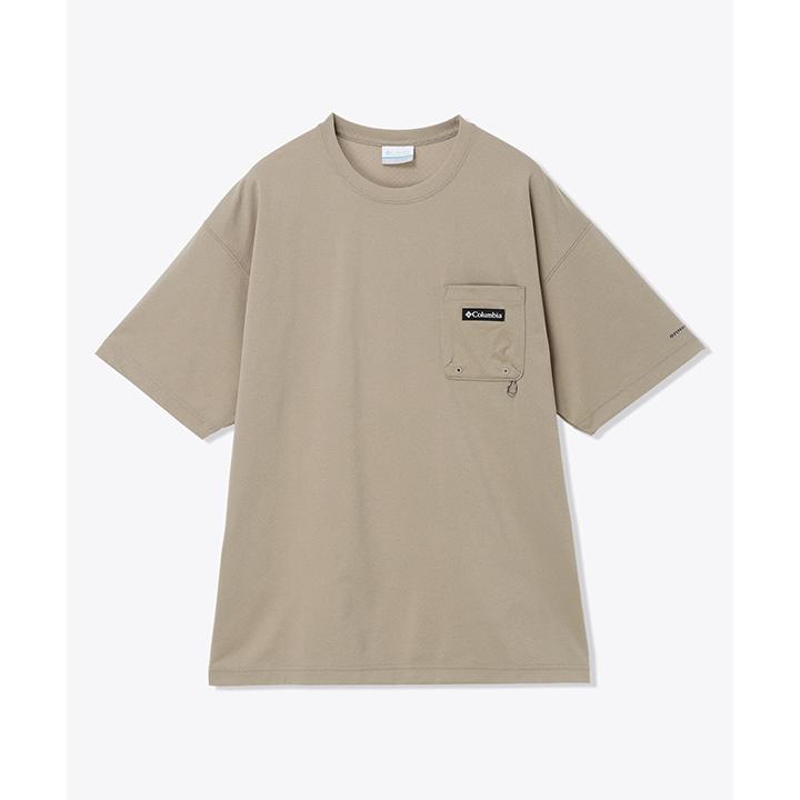 2026春新作 冷感 冷却 吸湿速乾 UPF40 ネコポス発送！送料無料 コロンビア 半袖 Tシャツ メンズ Columbia Polar Pioneer 2 SS Tee オムニフリーズゼロ pg6902 | Columbia | 01