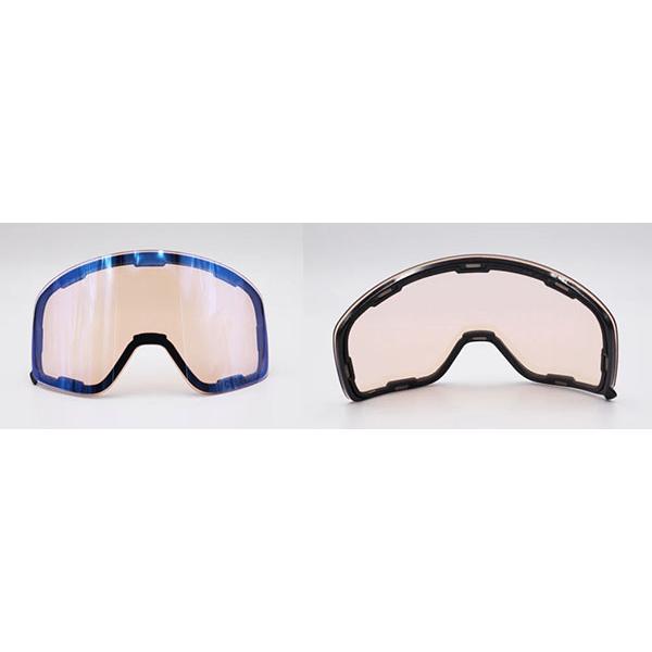 ラスト1点 レッド調光 スペアレンズ スノーゴーグル bone ビーワン 骨