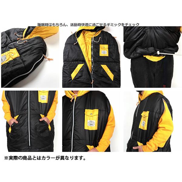 POLeR（ポーラー） 30%off 寝袋 シュラフ 着られる寝袋 NAPSACKS 寝袋