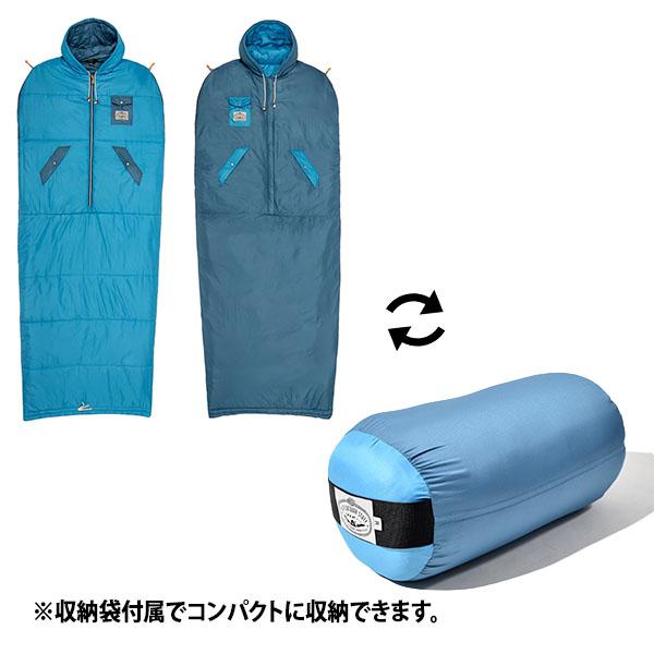 POLeR（ポーラー） 30%off 寝袋 シュラフ 着られる寝袋 NAPSACKS 寝袋