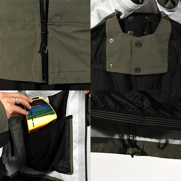 SCAPE（エスケープ） スノーボードウェア POW JACKET メンズ パウ