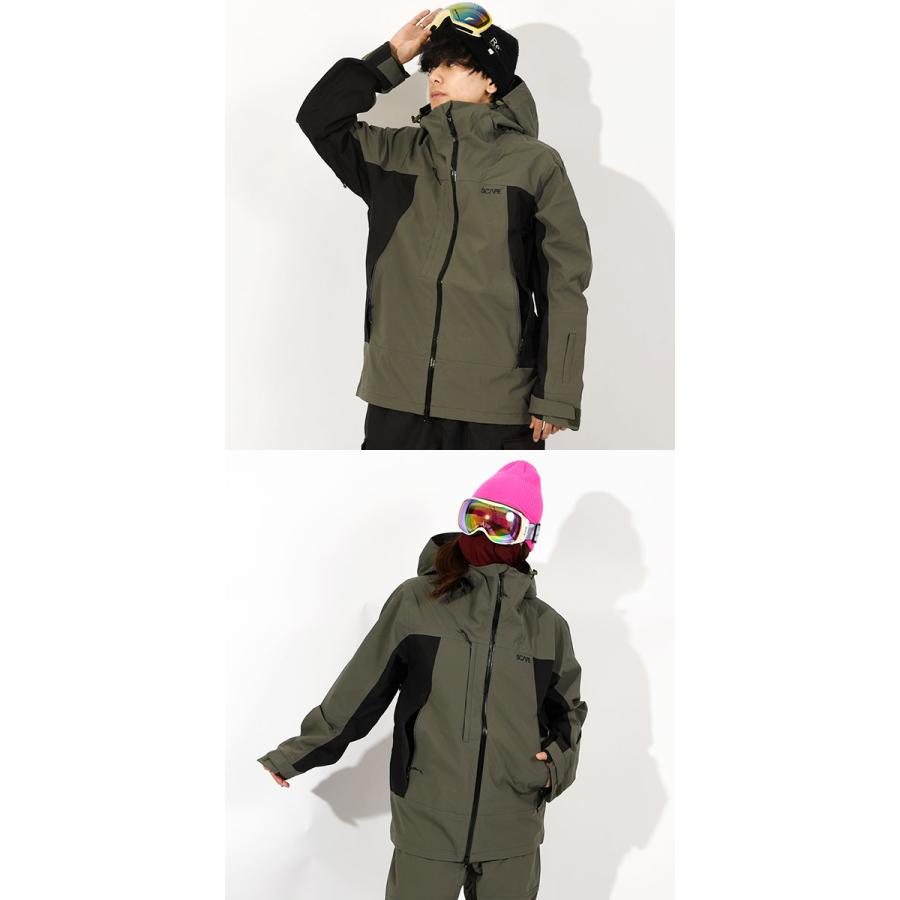 SCAPE（エスケープ） スノーボードウェア POW JACKET メンズ パウ