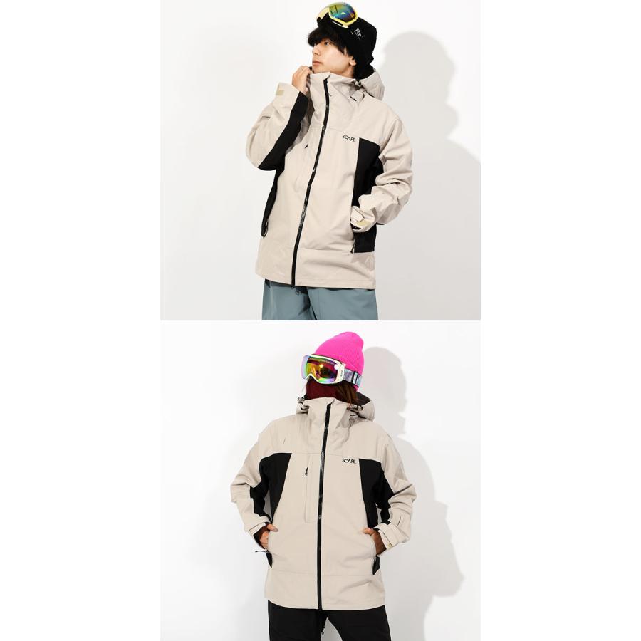 SCAPE（エスケープ） スノーボードウェア POW JACKET メンズ パウ