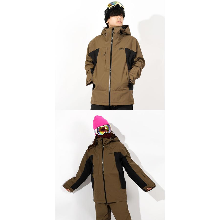 SCAPE（エスケープ） スノーボードウェア POW JACKET メンズ パウ