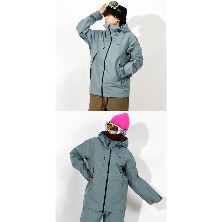 SCAPE スノーボードウェア エスケープ POW JACKET メンズ パウ SCAPE スノーボードウェア エスケープ POW JACKET メンズ パウ