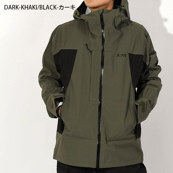【美品】SCAPE エスケープ スノーウェア ジャケット SCAPE スノーボードウェア エスケープ POW JACKET メンズ パウ