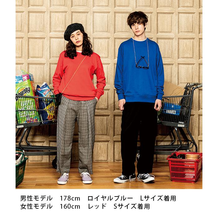 送料無料 厚手 スウェット トレーナー メンズ レディース 無地 プルオーバー 9.7オンス 裏毛 プリントスター Printstar スタンダードトレーナー 00183-NSC | Printstar | 18