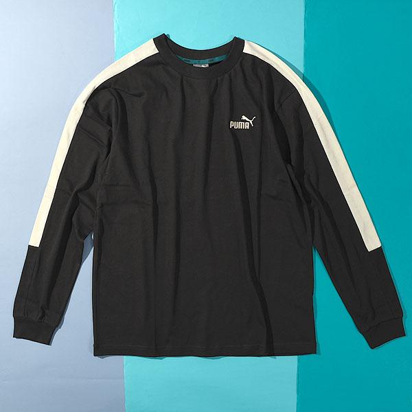 PUMA（プーマ） メンズ レディース 長袖 Tシャツ PUMA CORE HERITAGE