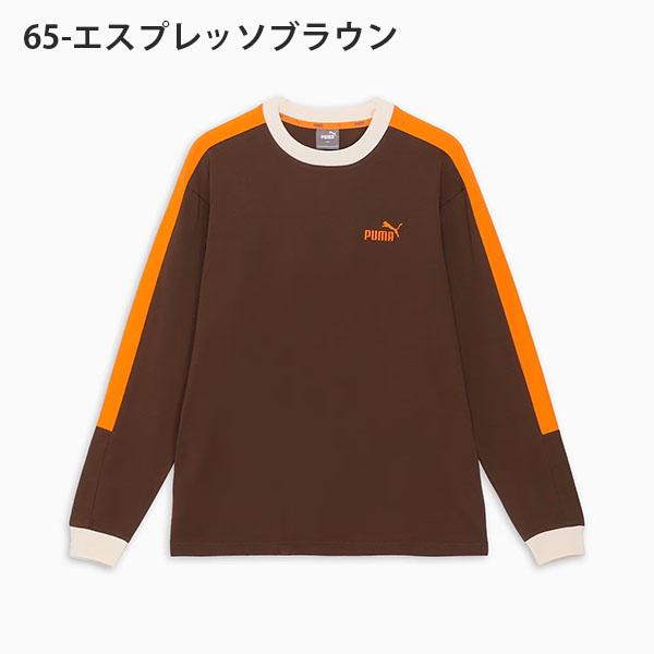 PUMA（プーマ） メンズ レディース 長袖 Tシャツ PUMA CORE HERITAGE