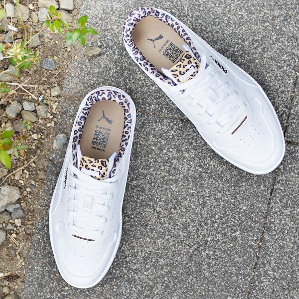【専用出品】プーマ PUMA キャリーナ ストリート レオ24.0/25.0 PUMA 25%off ヒョウ柄 プーマ 厚底 レディース スニーカー