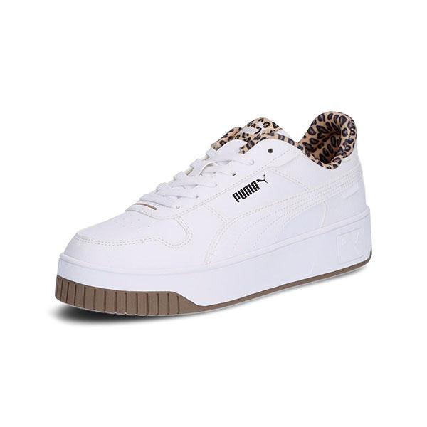 PUMA キャリーナ ストリート・ レオパード・厚底★24★新品・未使用品 PUMA 25%off ヒョウ柄 プーマ 厚底 レディース スニーカー