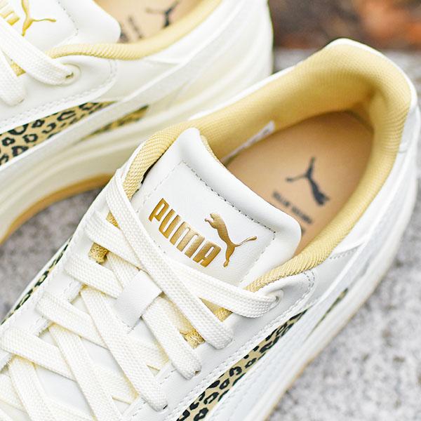 PUMA（プーマ） ヒョウ柄 レディース 厚底 ヒール高3.0cm スニーカー