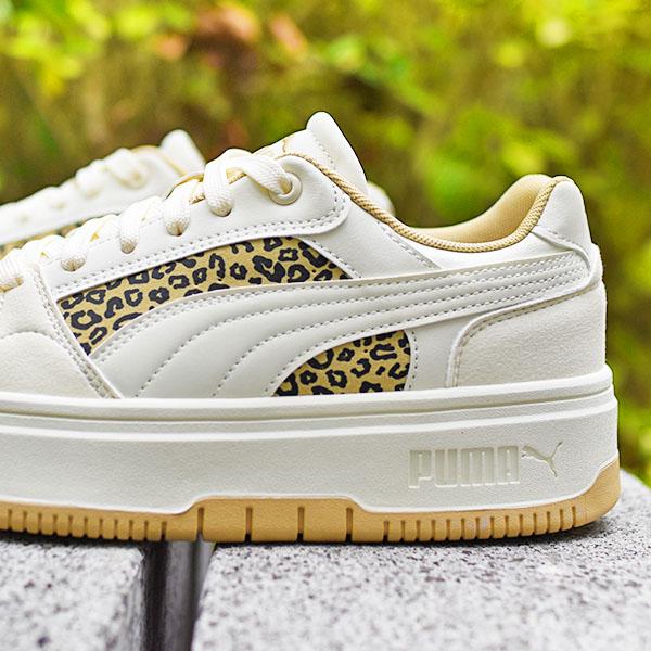 PUMA（プーマ） 31%off ヒョウ柄 レディース 厚底 ヒール高3.0cm