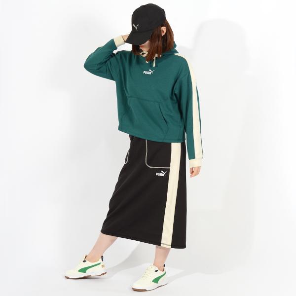PUMA フード付きトレーナー/ロングスカートセット PUMA（プーマ） 39%off レディース スウェット パーカー ロング