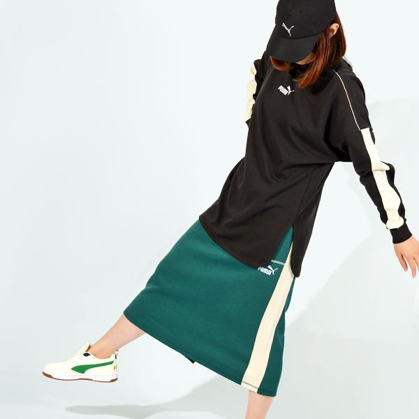 PUMA（プーマ） 42%off レディース ロング丈 トレーナー ロング