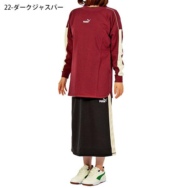 PUMA（プーマ） 42%off レディース ロング丈 トレーナー ロング