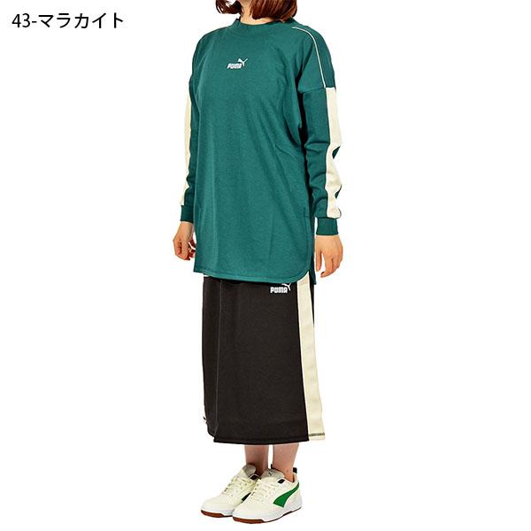 PUMA（プーマ） 42%off レディース ロング丈 トレーナー ロング