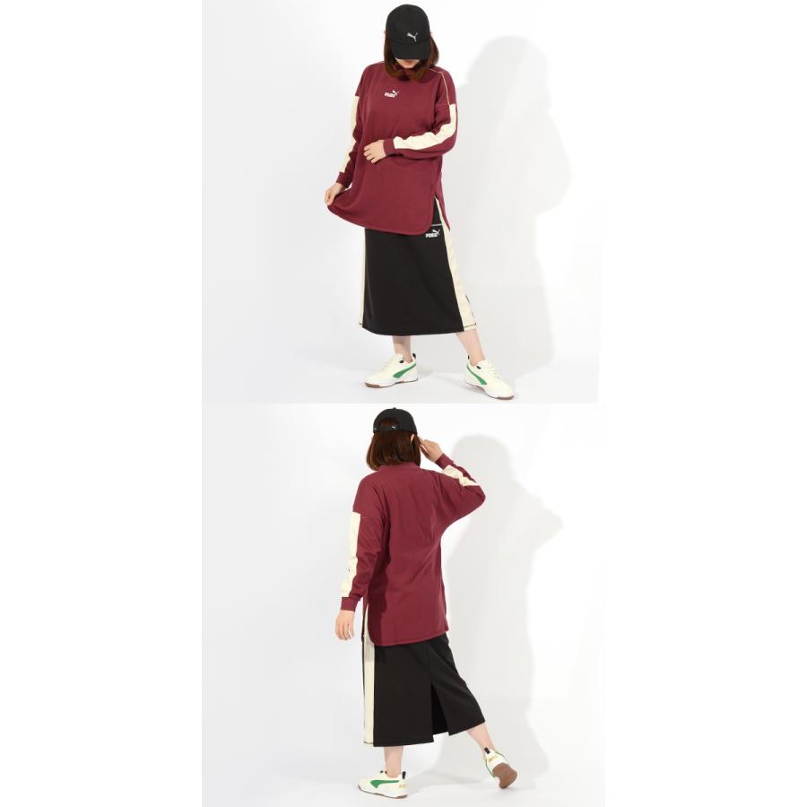 PUMA 42%off プーマ レディース ロング丈 トレーナー ロング
