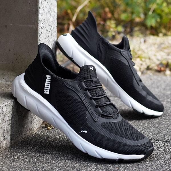 PUMA（プーマ） 【動画あり】立ったままスッと履ける 幅広 スニーカー