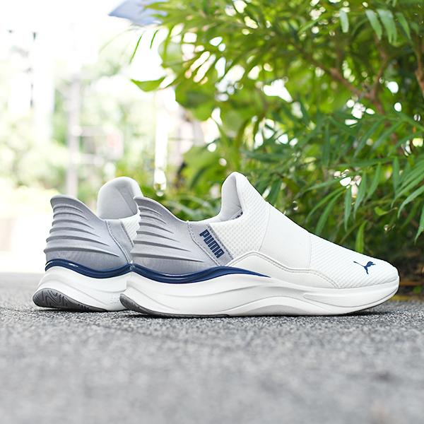 31%off 立ったままスッと履ける ヒョウ柄 プーマ レディース スリッポン スニーカー 履き心地抜群 PUMA SOFTRIDE ハーモニー レオ EASE IN 2025秋冬新作 312809 | PUMA | 15