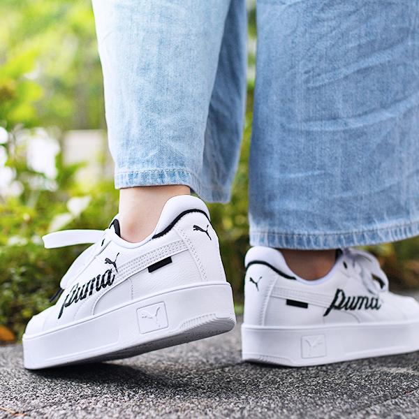 PUMA（プーマ） レディース 厚底 ヒール高3.0cm スニーカー キャリーナ