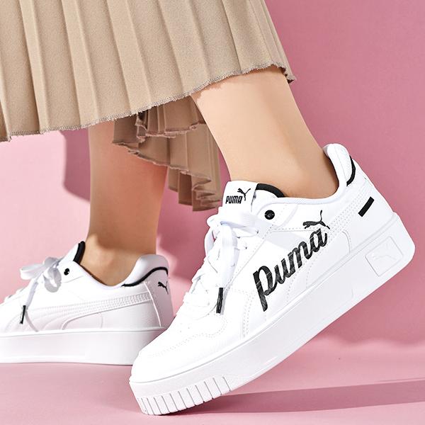PUMA（プーマ） レディース 厚底 ヒール高3.0cm スニーカー キャリーナ