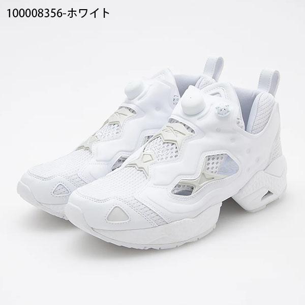 美品　Reebok ポンプフューリー　ホワイト 24 定価19,000円 Reebok（リーボック） レディース スニーカー Reebok INSTAPUMP FURY