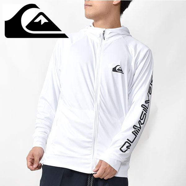長袖 ラッシュパーカー Quiksilver クイックシルバー メンズ Omni Mw Hood Zip ラッシュガード ロゴ Uvカット 22春夏新作 10 Off 税込