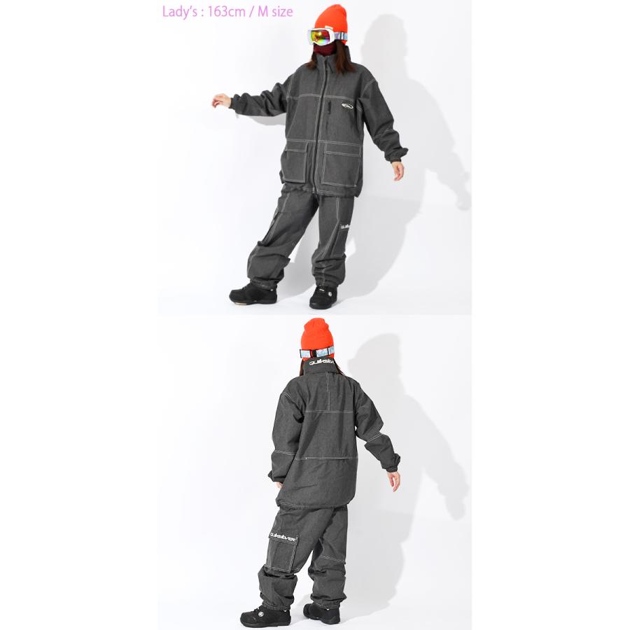 Quiksilver（クイックシルバー） スノーボードウェア 上下セット