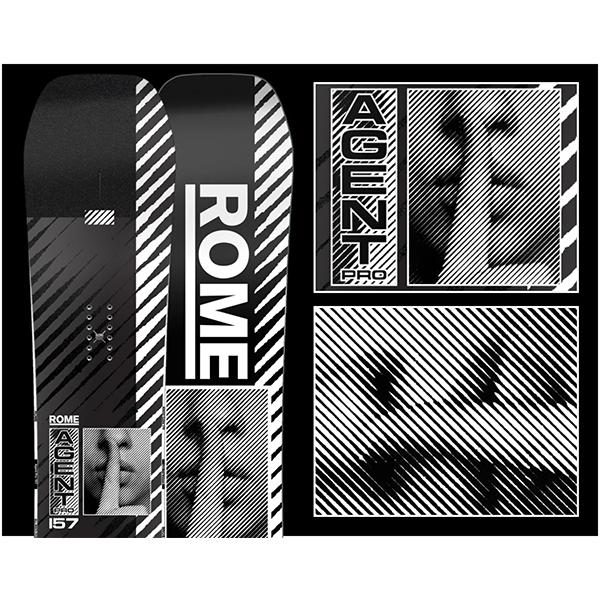 ROME SDS 30%off スノーボード 板 ローム AGENT PRO エージェント プロ