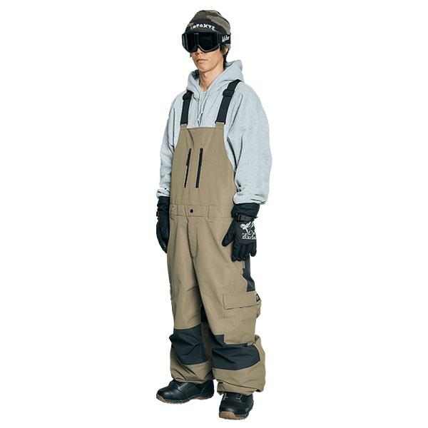 ROME SDS スノーボードウェア ローム メンズ BAGGY CARGO BIB PANTS