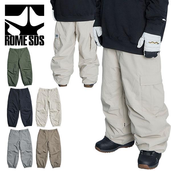 ROME SDS スノーボードウェア ローム メンズ BAGGY CARGO PANTS