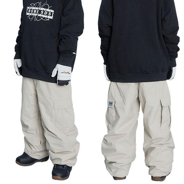 ROME SDS 40%off スノーボードウェア ローム メンズ BAGGY CARGO PANTS