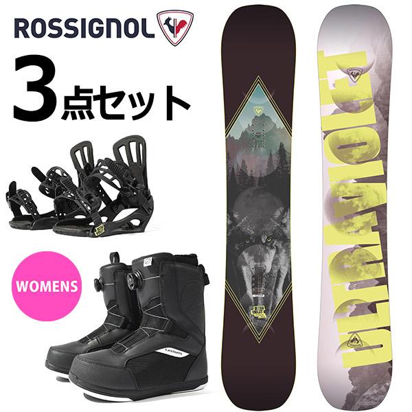 ROSSIGNOL スノーボード 3点セット ロシニョール DISTRICT