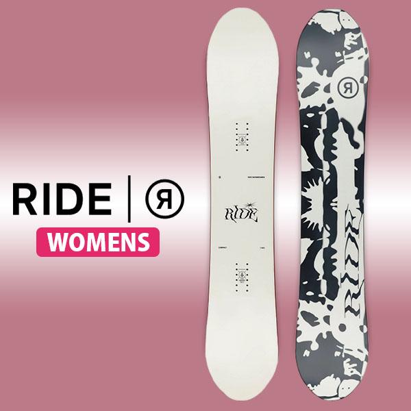 RIDE COMPACT レディース スノーボードセット 143cm 24cm RIDE Compact Snowboard 2025 | RIDE Snowboards