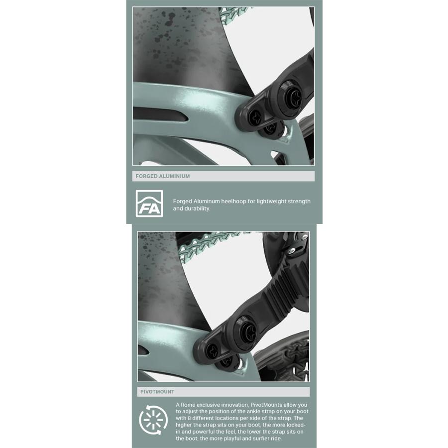 ROME SDS バインディング ローム KATANA PRO スノーボード スノボ